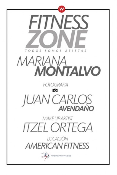 Fintess Zone. Mariana Montalvo
