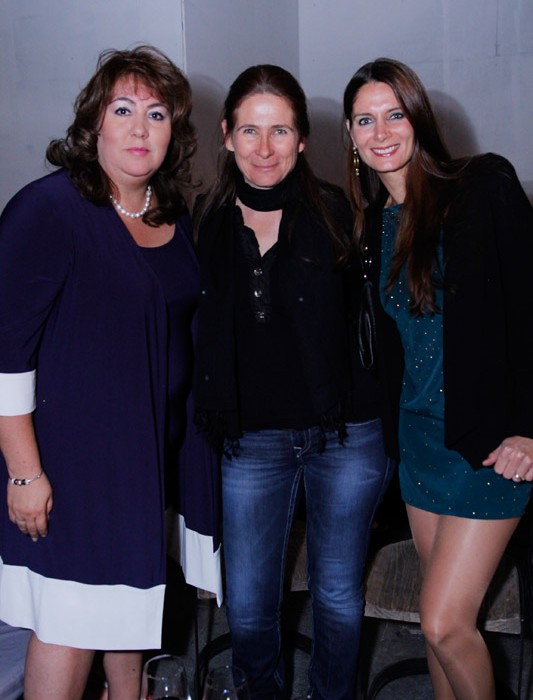 Susana Moncada, Dorilene Wilker y Erika Garcia