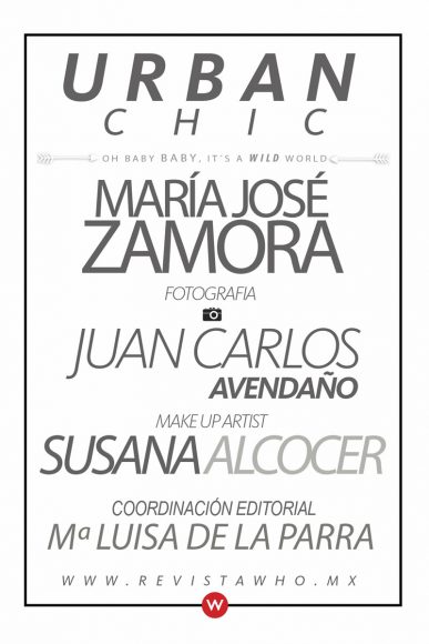 Maria Jose Zamora. Creditos