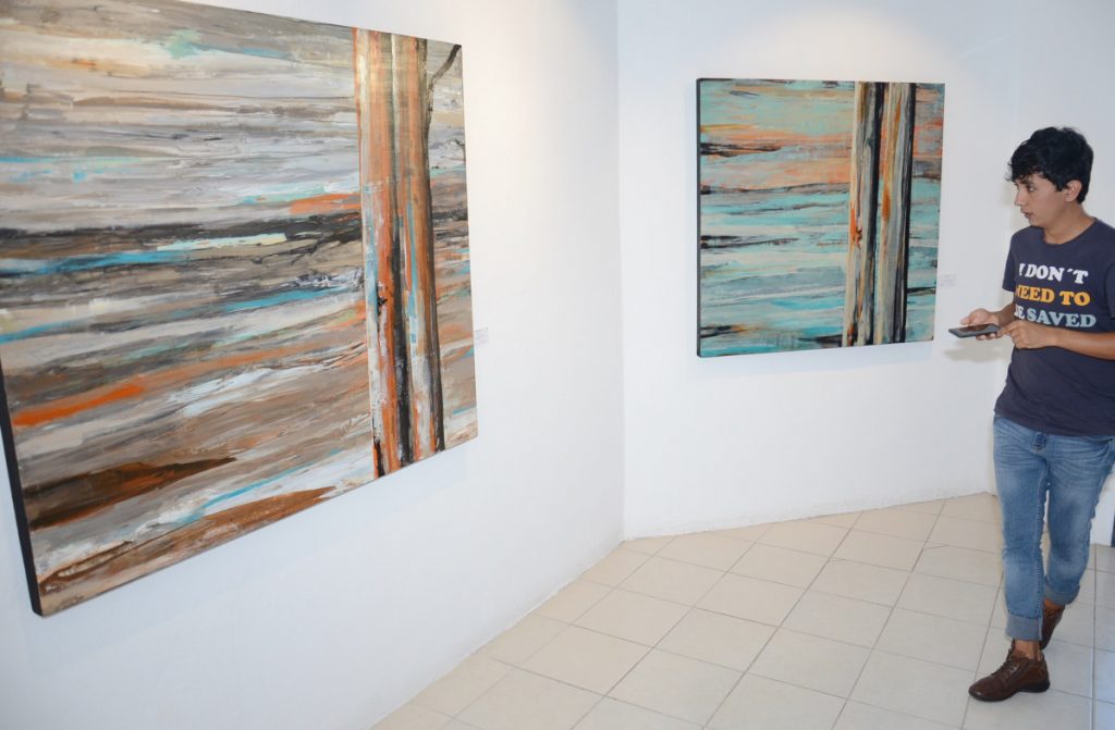 Exposición Marcela Herbert. Galeria Nuun